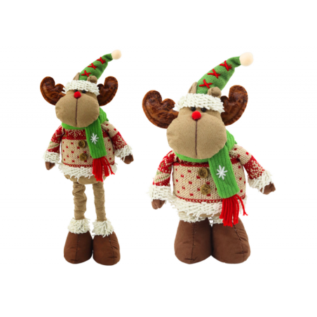 Jõulupõhjapõdra pikendatavad jalad 45cm