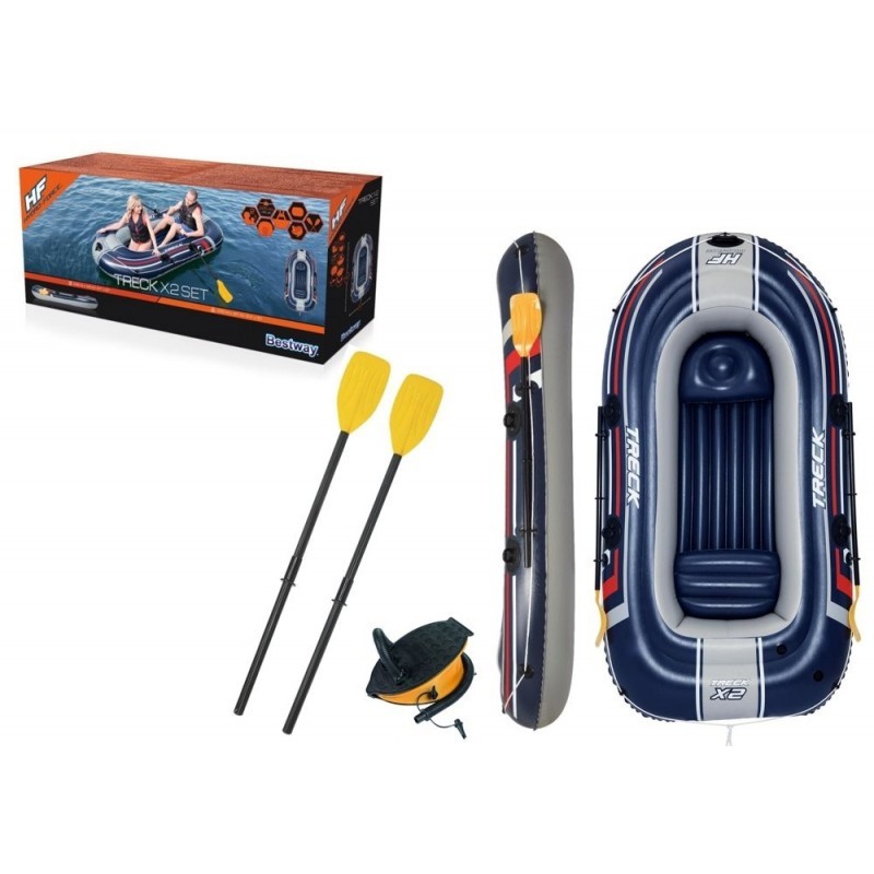 Täispuhutav kummipaat Sinine 255 x 127 cm Bestway