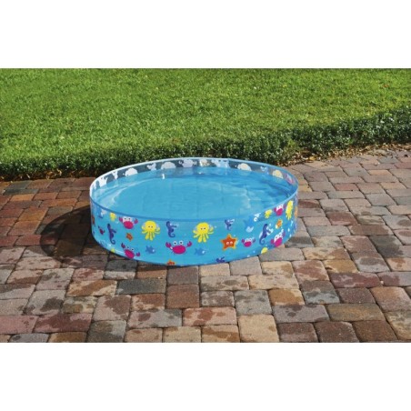 Laste aiabassein, Bestway, 122 cm x 25 cm, mereloomade graafikaga