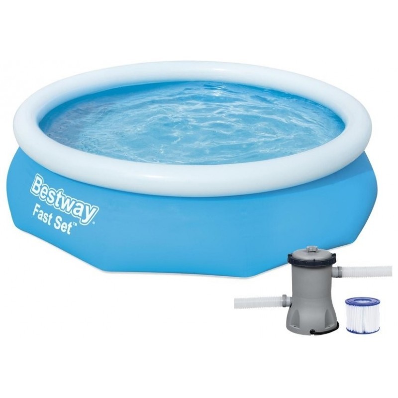 Bestway aiabassein, 305 x 76 cm, 9in1 komplekt