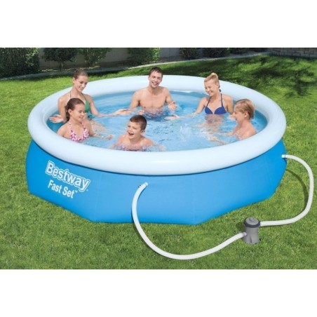 Bestway aiabassein, 305 x 76 cm, 9in1 komplekt