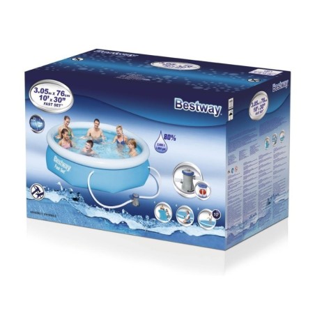 Bestway aiabassein, 305 x 76 cm, 9in1 komplekt