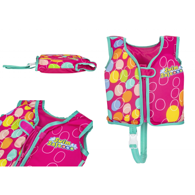 Bestway Pink 56 cm ujumisvest