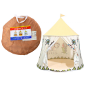 India tipi telk lastele, beež, 125 cm