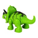Interaktiivne dinosaurus Triceratops Steam Water Sound Roheline