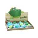 Üles keeratav ujuv krokodilli vannimänguasi