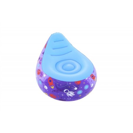 Kosmos LED täispuhutav tool 72 x 72 x 64 Bestway lilla