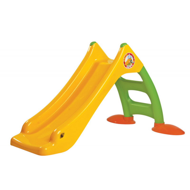 Lastele mõeldud redeliga aialiumägi Roheline-kollane