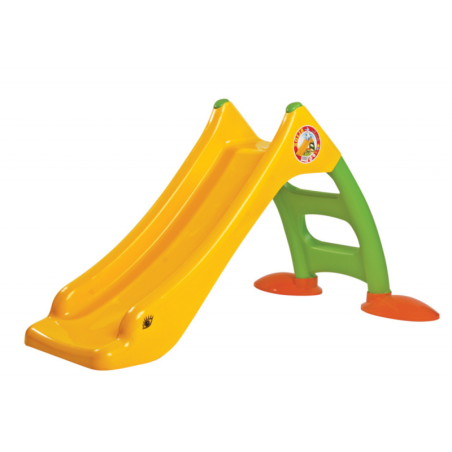 Lastele mõeldud redeliga aialiumägi Roheline-kollane