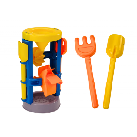 Liivamänguasjad, suur veski, spaatel, reha, kastekann, vormid