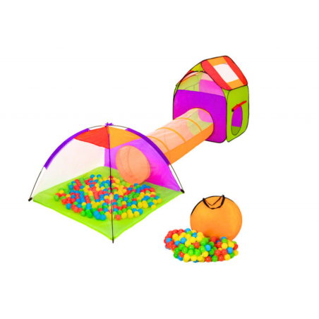 Mänguväljak 3in1 Mängumaja Telk Tunnel