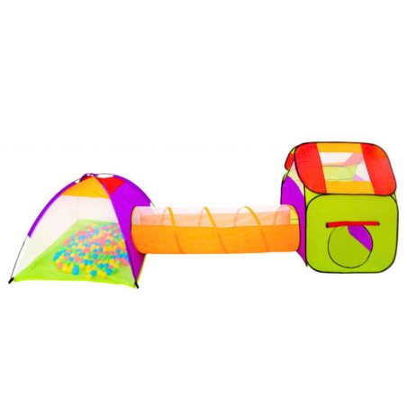 Mänguväljak 3in1 Mängumaja Telk Tunnel