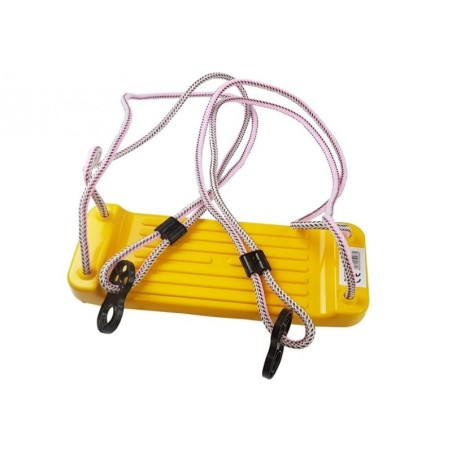 Plastikust kollane kiik