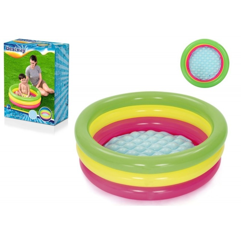 Rainbow täispuhutav bassein, 70 cm x 24 cm, Bestway