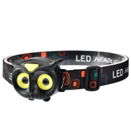 LED-pealamp Owl 4 valgustusrežiimi