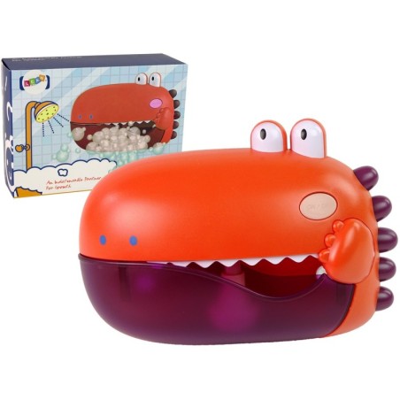 Seebimulli vannimänguasi, punane dinosaurus