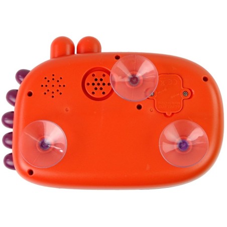 Seebimulli vannimänguasi, punane dinosaurus