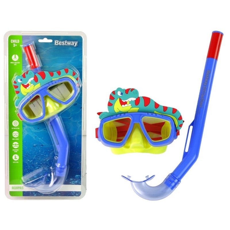 Sinine Bestway sukeldumismask toruga