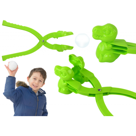 Lumepallide tegija Roheline dinosaurus