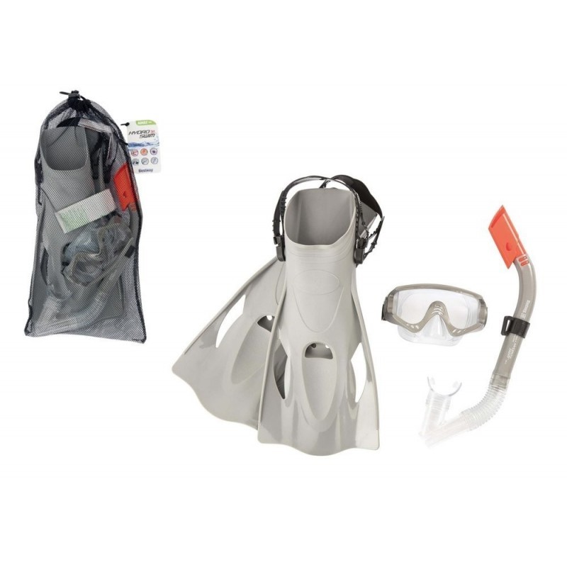 Snorgeldamise komplekt hall mask, uimed, toru Bestway