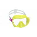 Snorgeldamise komplekt Kollane mask, uimed, toru Bestway
