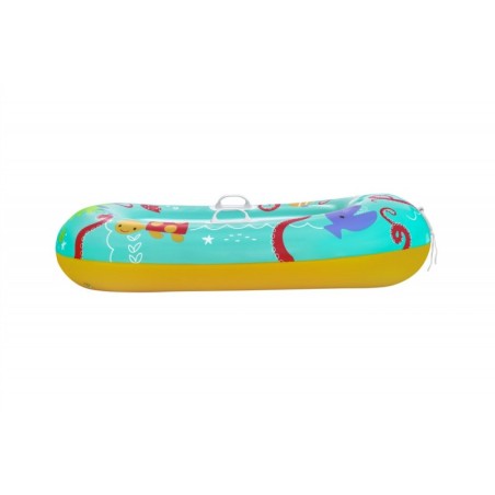 Täispuhutav kummipaat lastele 119 cm x 79 cm oranž Bestway