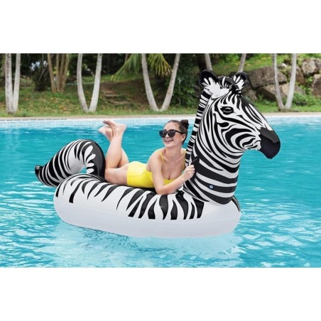 Täispuhutav madrats Zebra LED 254 x 142 cm Bestway