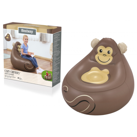 Täispuhutav tugitool Monkey 72 x 72 x 64 cm Bestway