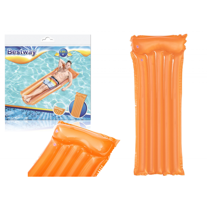 Õhkmadrats ujumiseks Oranž 183 x 76 cm Bestway 44013