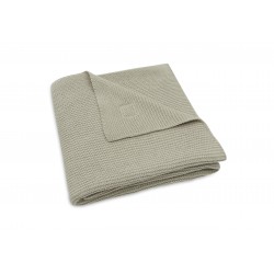 Kootud tekk 75x100cm Basic Knit Olive Green