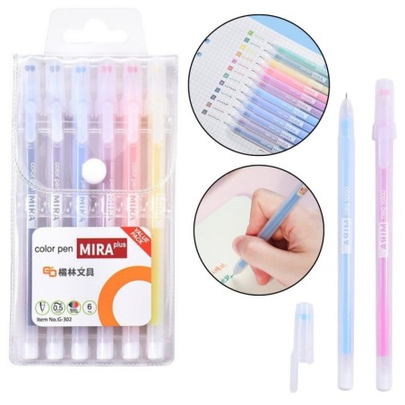 Geelpliiatsite komplekt Intense Colors Office School 12 tükki