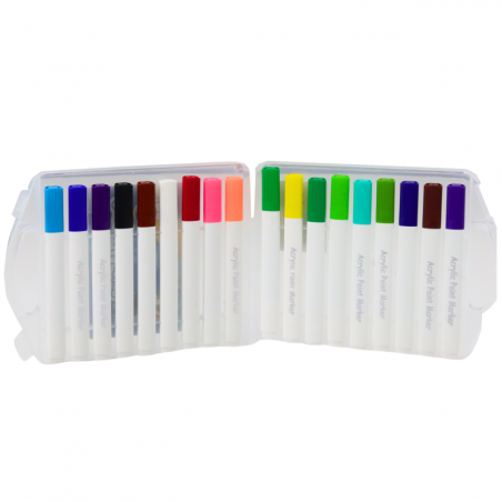 Akrüülist markerpliiatsite komplekt 18tk.