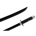 Akutoitega Samurai Nichirin Sword Mugav käepide must heli