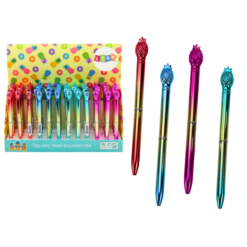 Ananassi pastapliiats läikiv, sinine täidis 0,7 mm