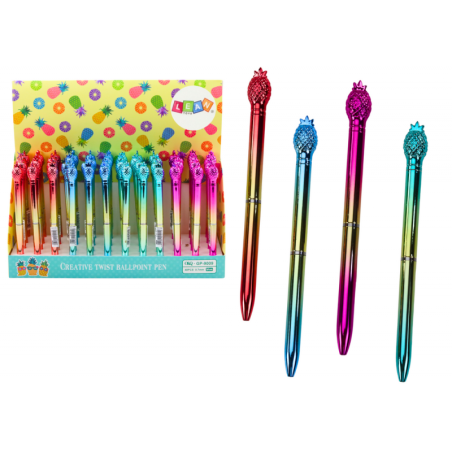 Ananassi pastapliiats läikiv, sinine täidis 0,7 mm