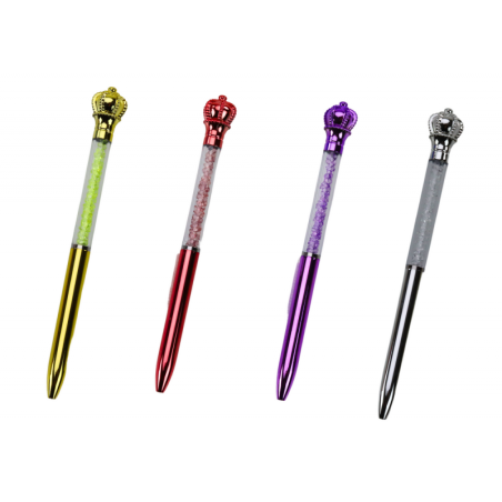 Crown pastapliiats Diamonds Blue Refill 0,7mm