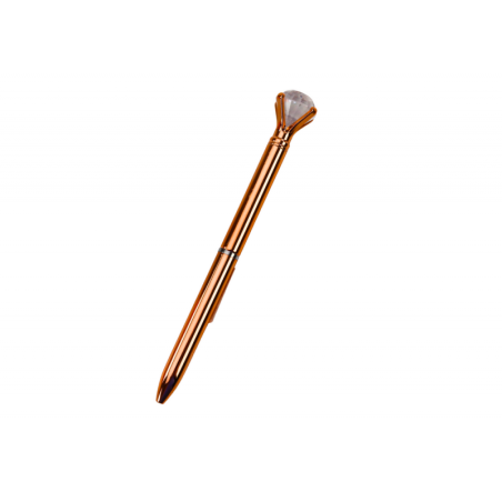 Teemantidega pastapliiats läikivas sinise täidisega 0,7 mm