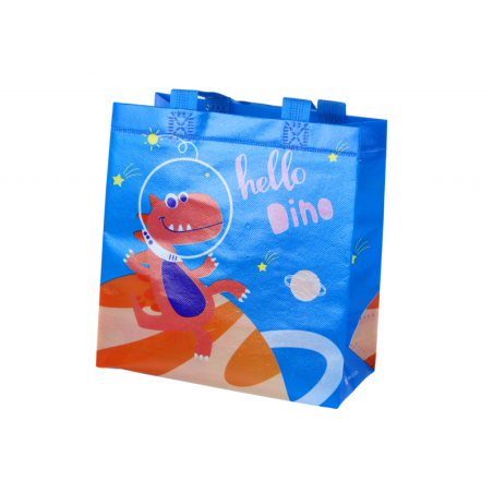 Dinosauruste kingikott Sinine 23cm x 21,5cm x 11cm