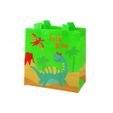 Dinosauruste kingikott Roheline 23cm x 21,5cm x 11cm