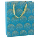 Elegantne kingikott Kuldtähed Sinine 32 x 26 x 12 cm
