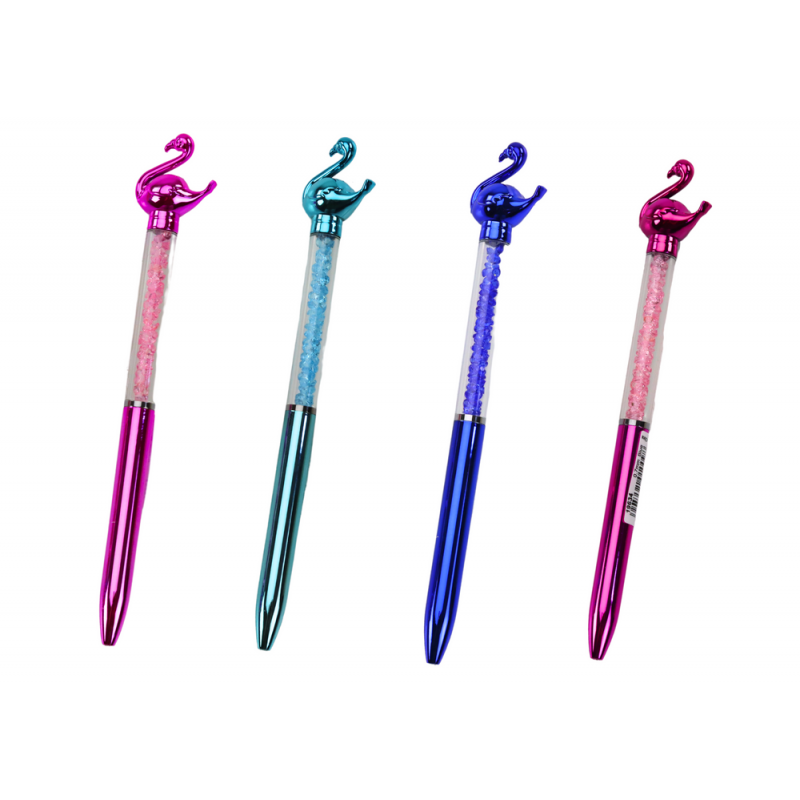 Flamingo pastapliiats, sinine täidisega 0,7 mm