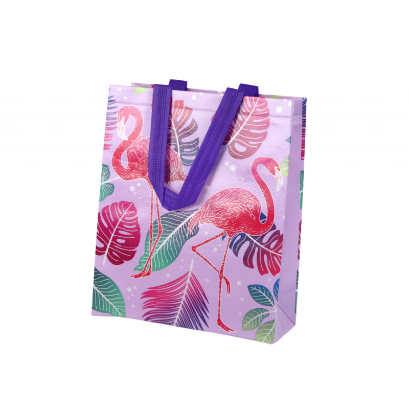 Flamingose kinkekott Lilla 30,5cm x 24,5cm x 10cm