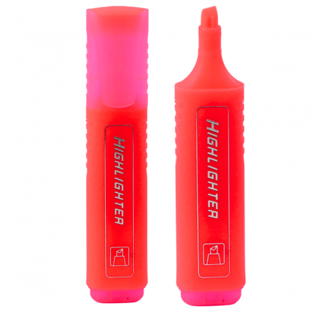 Highlighter marker neoon roosa