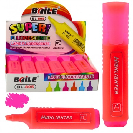 Highlighter marker neoon roosa