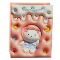 Teddy Bear Paberist kinkekott Pastelsetes värvides 23 x 18 x 10,5 cm