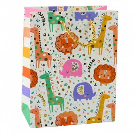 Paberist kingikott Safari Animals 23 x 18 x 10,5 cm