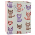 Paberist kinkekott Cats Glitter 23 x 18 x 10,5 cm