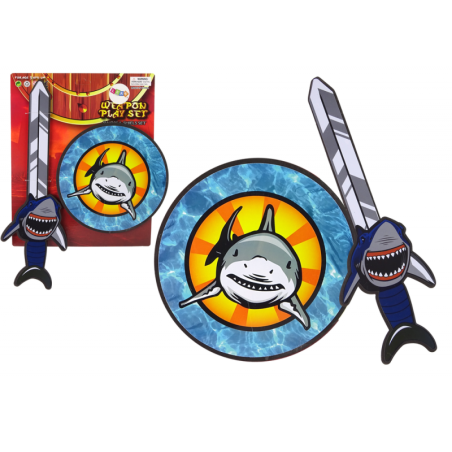 Knight Set Sword Shield Foam EVA Shark