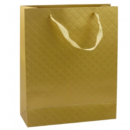 Paberist kinkekott Gold Elegant 32 x 26 x 12cm