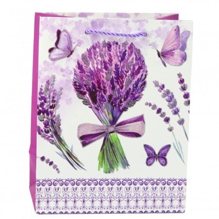 Lavendel Paberist Kingikott Glitter Elements 23 x 18 x 10,5 cm